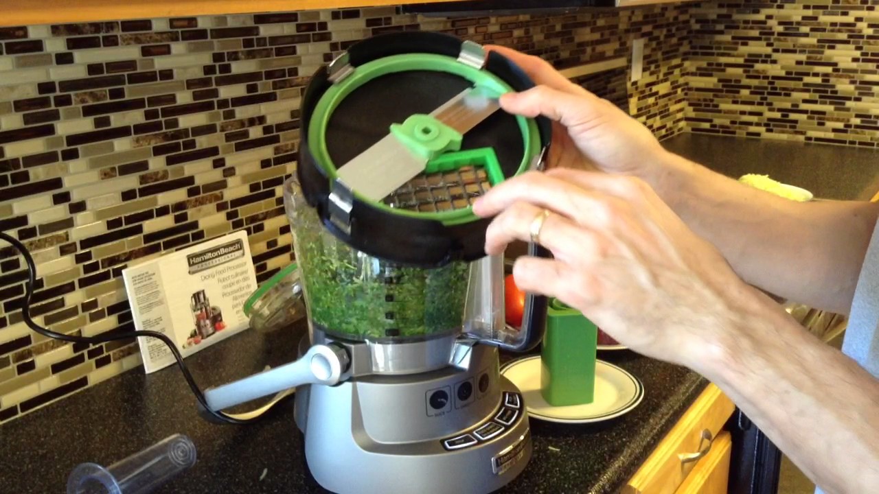 HAMILTON BEACH PROFESSIONAL 14 CUP FOOD PROCESSOR REVIEW AND DEMONSTRATION.