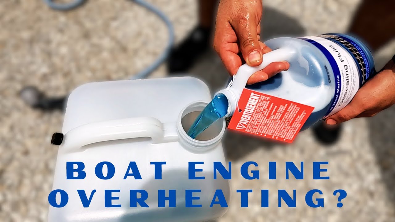 HOW to Keep Your BOAT ENGINE Running COOL and CLEAN by DESCALING FLUSH!