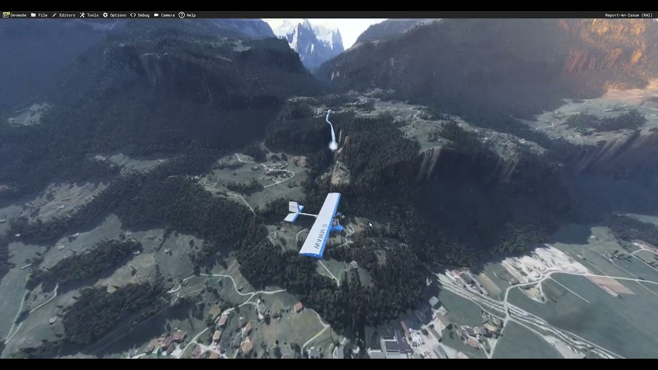 Switzerland Falls One MSFS24