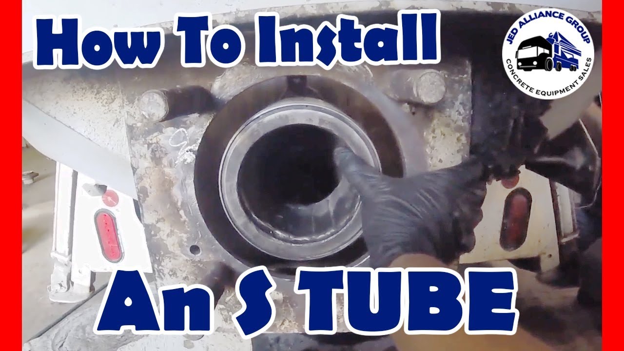 COMPLETE Installing a Putzmeister S Tube | POV Shop Camera