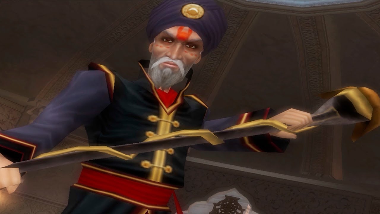 Prince of Persia The Sands of Time Vizier Boss Fight and Ending