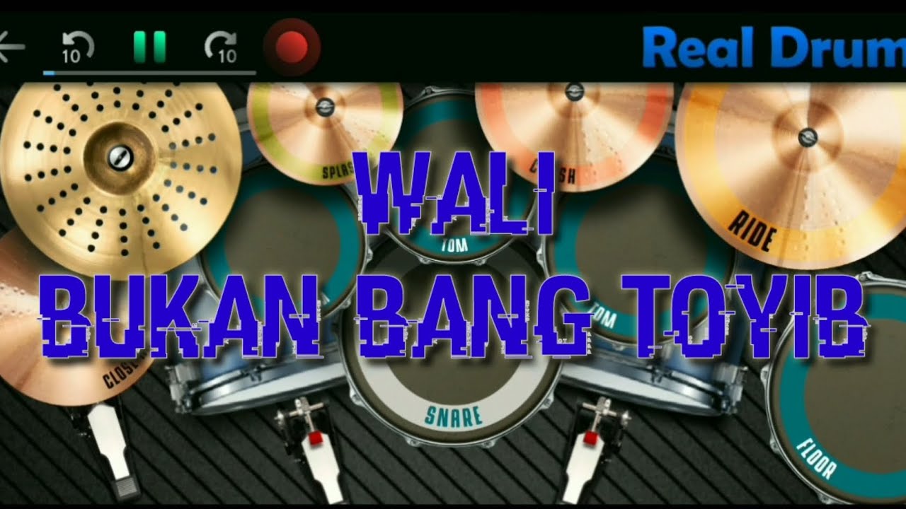 WALI BAND - BUKAN BANG TOYIB (realdrum cover) #realdrumcover #realdrum #kinemaster #music #band