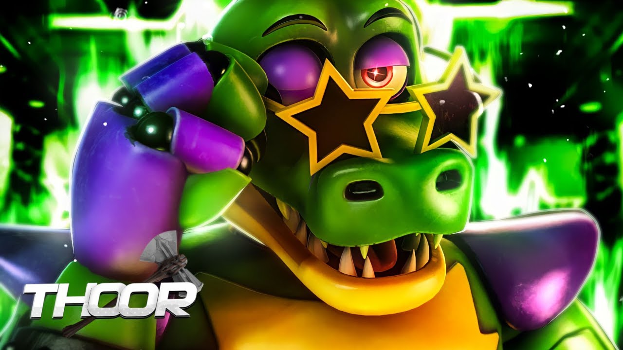 FIM DE JOGO🐊 | Montgomery Gator (FNaF: Security Breach) | Thoor | DROP FNAF