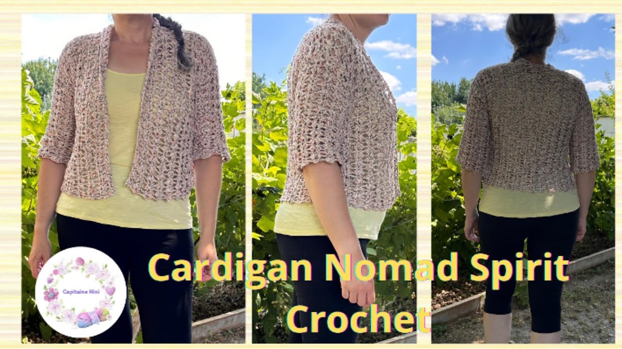 ✨DIY CROCHET : NOMAD SPIRIT CARDIGAN✨