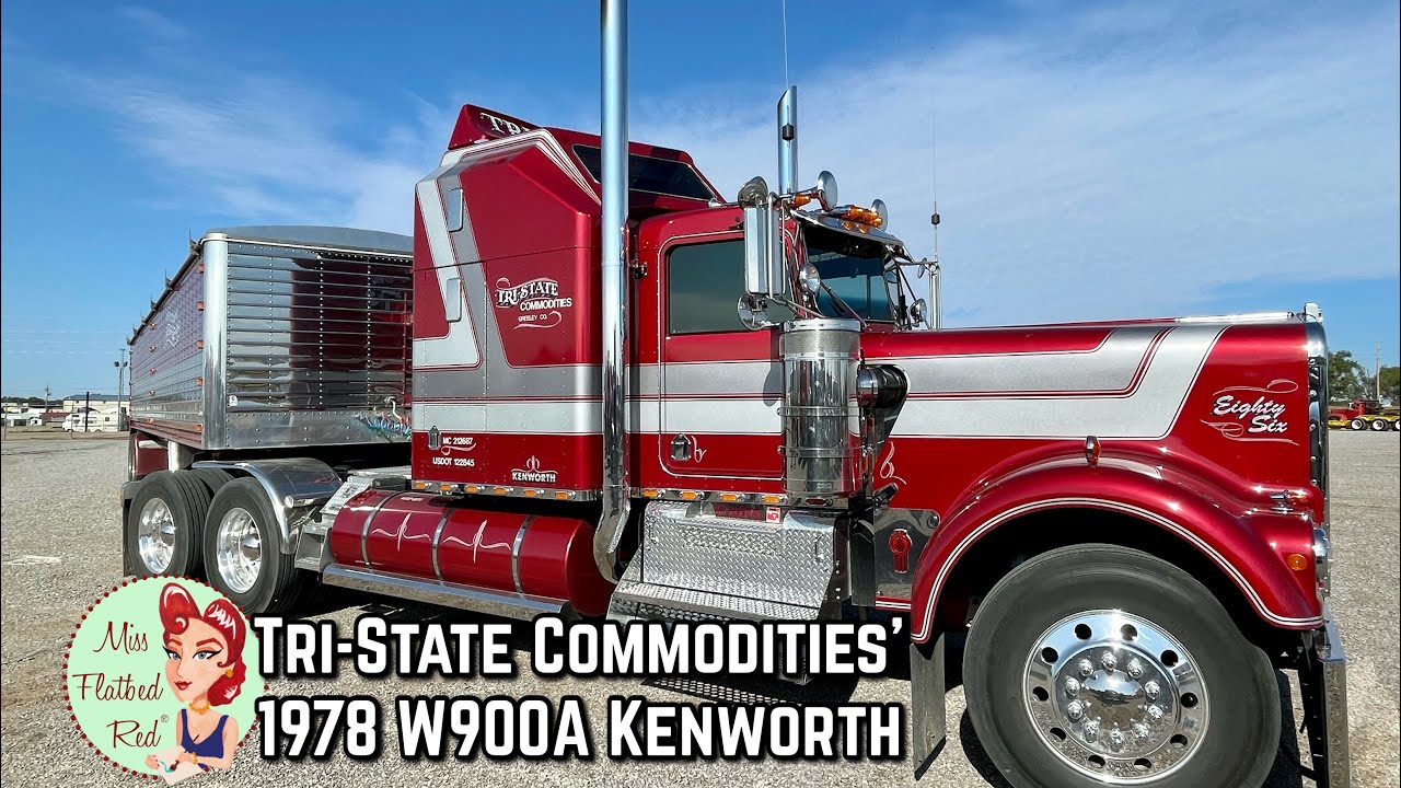 Tri-State Commodities’ 1978 W900A Kenworth Semi Truck Tour