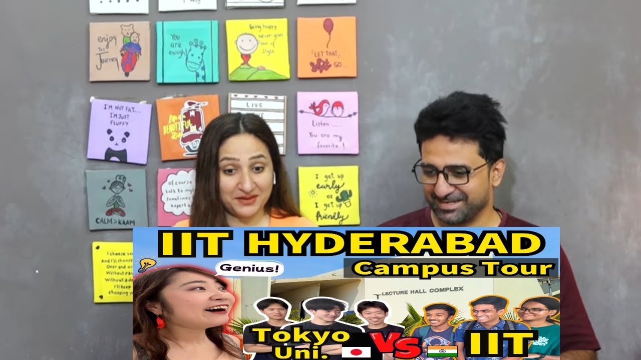 Pakistani Reacts to 🇮🇳 IIT HYDERABAD Campus Tour 🏫 Japan supported IITH Construction!?