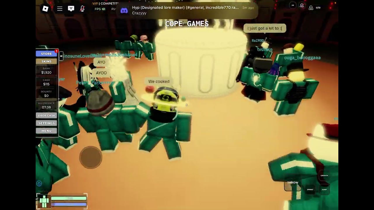 Roblox tvdisko criminality cilps 2 (10/19/2025)