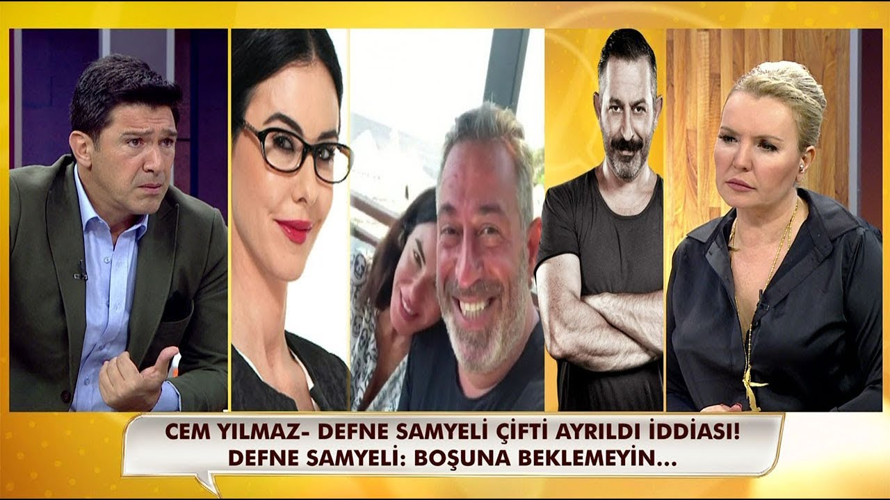 Cem Yılmaz ve Defne Samyeli ayrıldı mı? Neler Oluyor Hayatta?