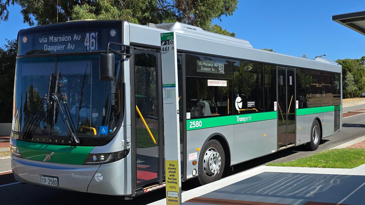 Transperth TP2580 Volvo B7RLE ZF Ecolife. 