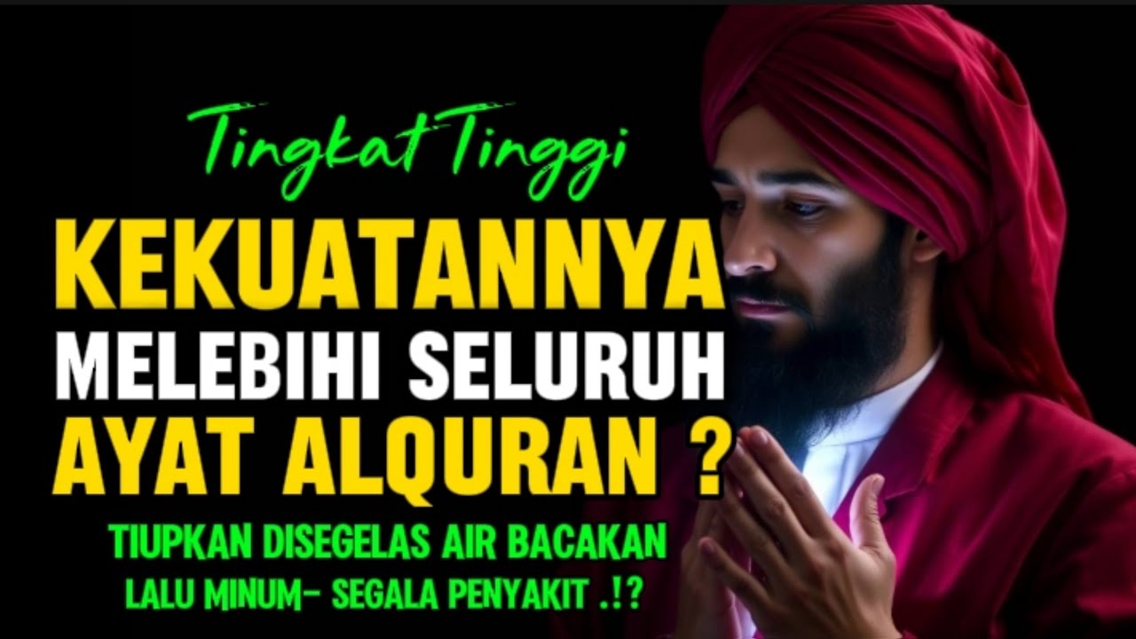 Bismillah...Bacakan  3–7 kali, Ayat Ini Lebih Dahsyat dari Semua Ayat Al-Qur’an! 🔥”