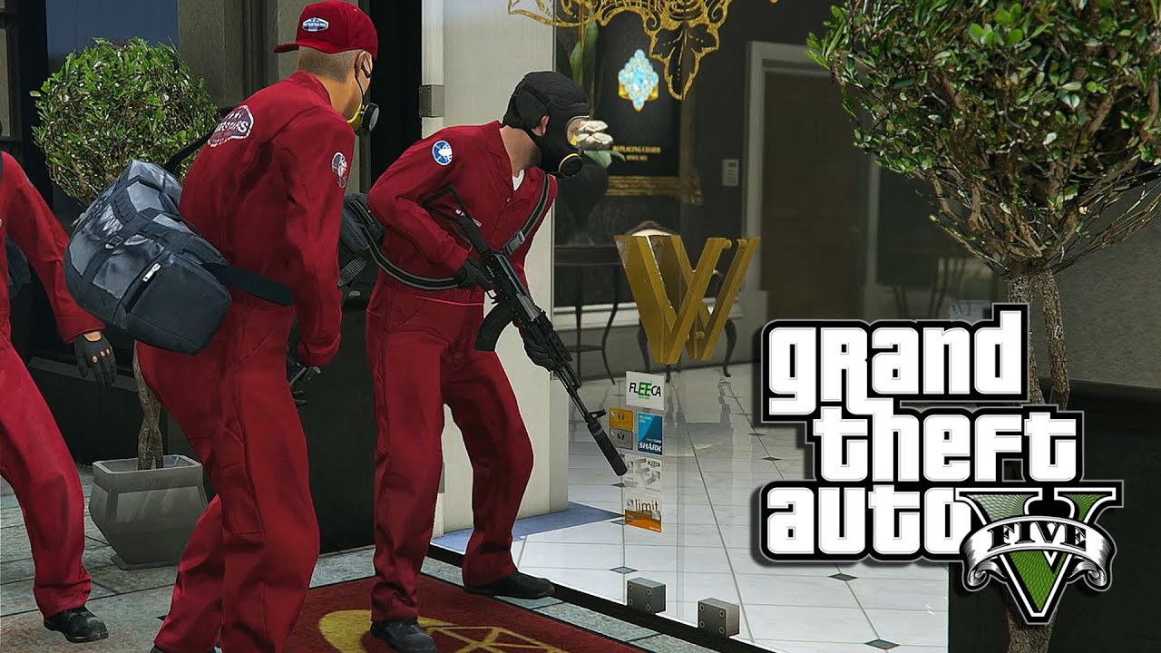 GTA V (PS5) - #6 O PRIMEIRO GRANDE ROUBO