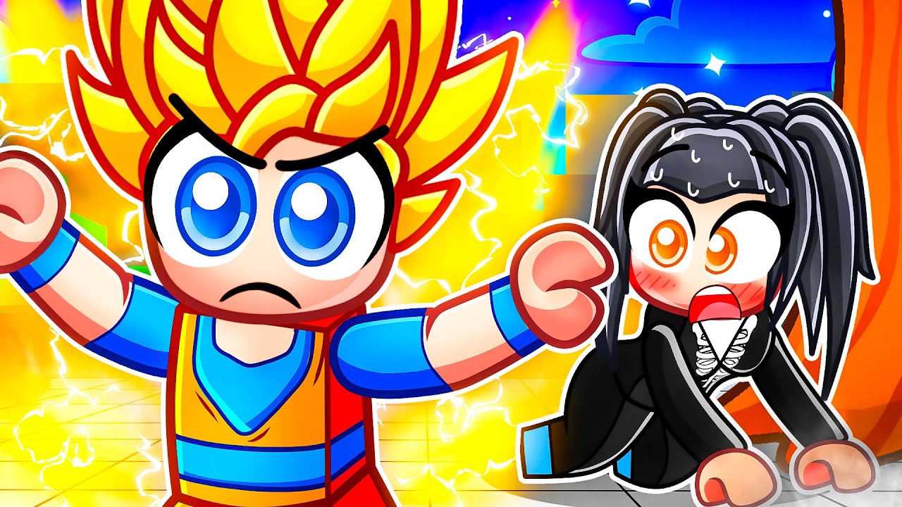 Becoming a PROTECTIVE GOKU in Roblox Strongest Battlegrounds!