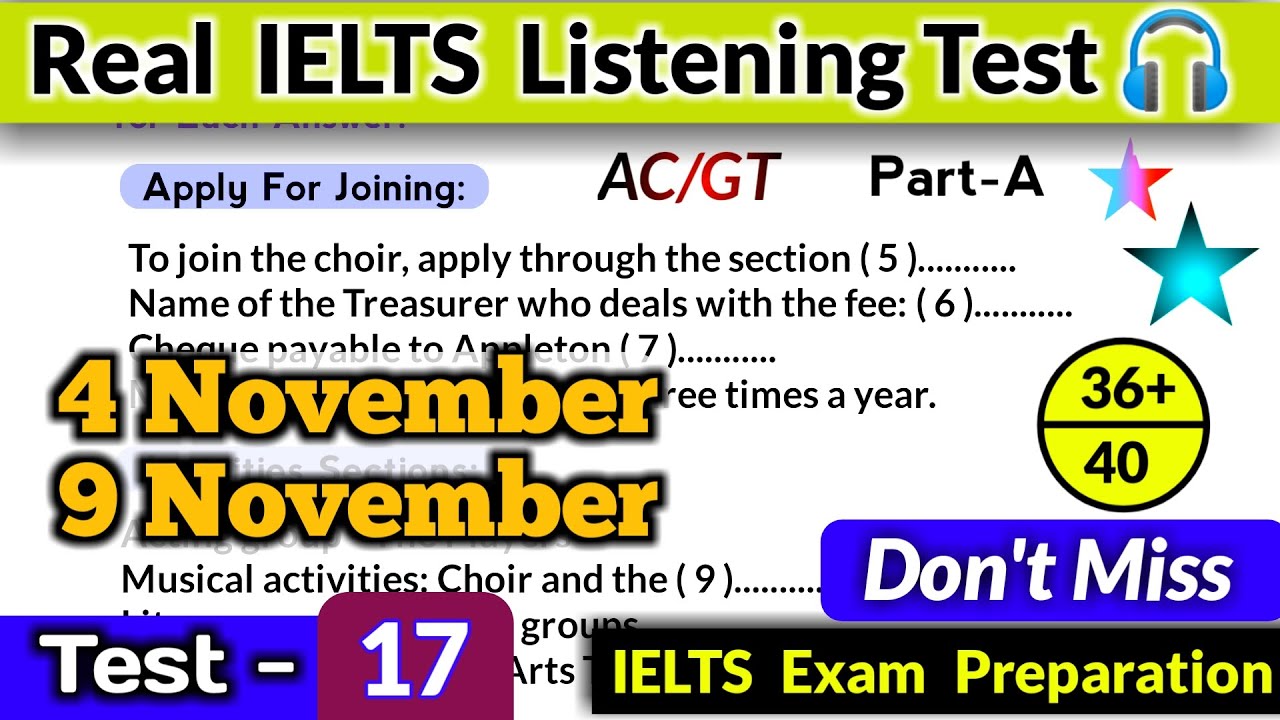 VERY HARD LISTENING TEST 2023 | BC & IDP REAL IELTS LISTENING TEST 2023 #listening #ieltslistening