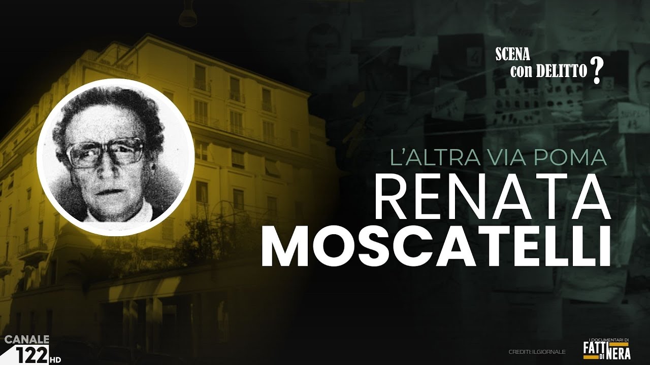 🟡RENATA MOSCATELLI, l'altra Via Poma | SCENA CON DELITTO