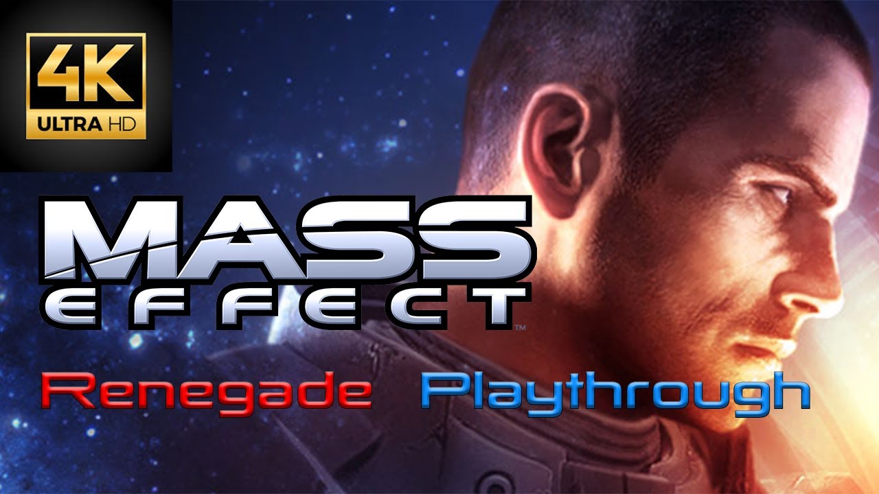 Mass Effect 1 Cinematic Playthrough (Renegade version)