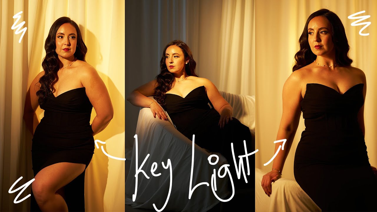 How to Shoot Glam Style Portraits | Lighting Breakdown | BTS