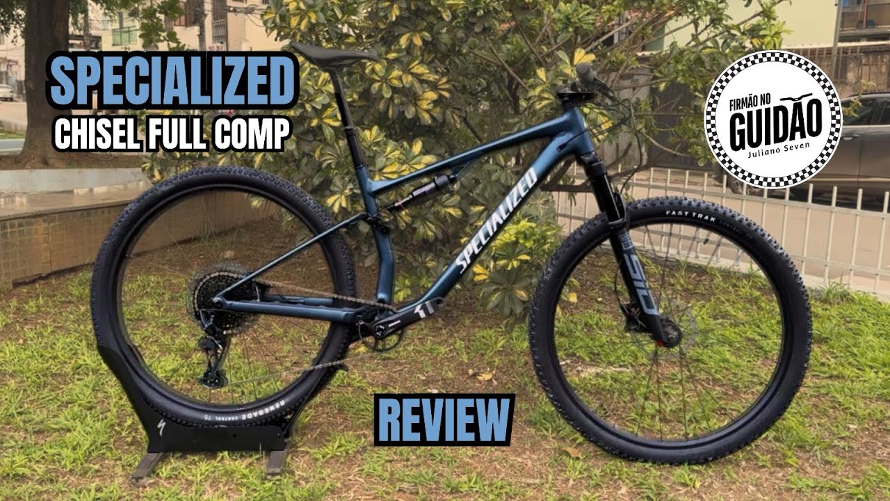 SPECIALIZED CHISEL COMP FULL 2024 - REVIEW dessa bicicleta full de alumínio leve, robusta e atual.