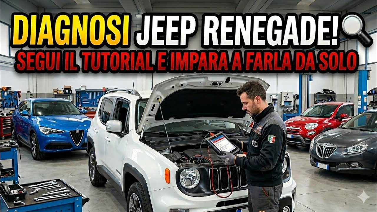 JEEP Renegade come fare diagnosi motore alfa obd