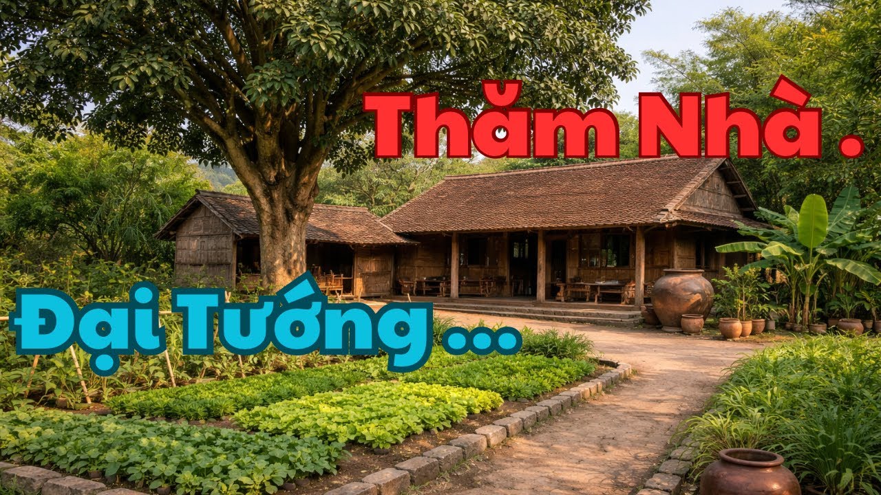 Làng Quê Nhà Đại Tướng Võ Nguyên Giáp Trong Ánh Chiều – Bình Dị Nhưng Rất Tự Hào