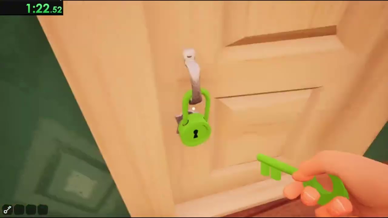 Aloha Hoa Noho Speedrun Any% No Major Skips (4:14.36) | Hello Neighbor Mods