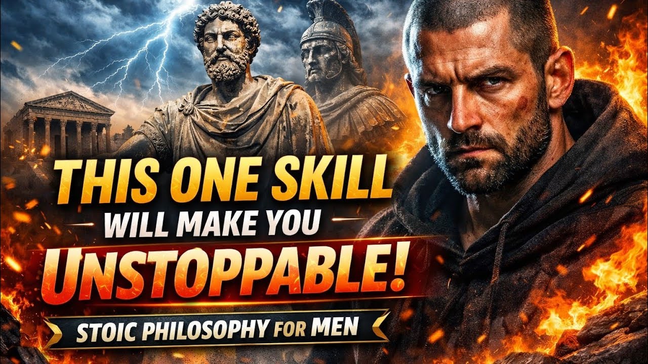 THIS ONE SKILL WILL MAKE YOU UNSTOPPABLE | STOIC PHILOSOPHY FOR MEN