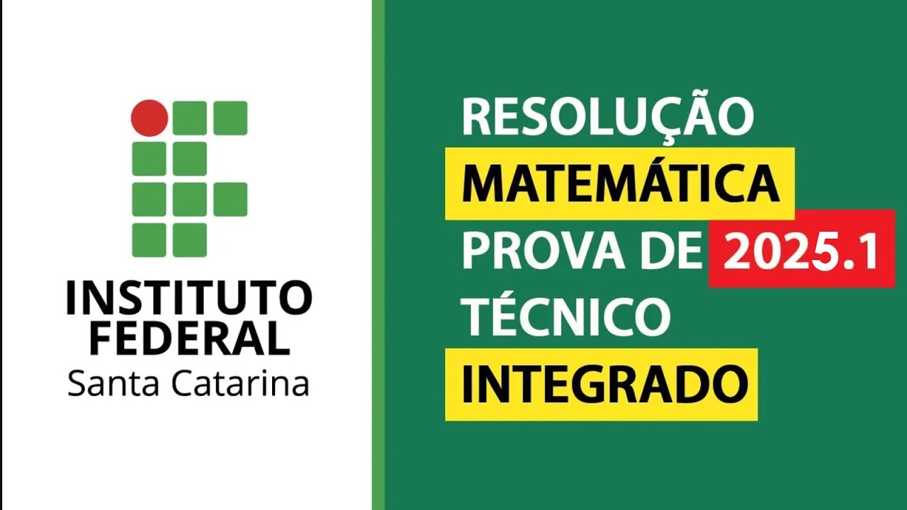 IFSC 2025.1 - Técnico Integrado