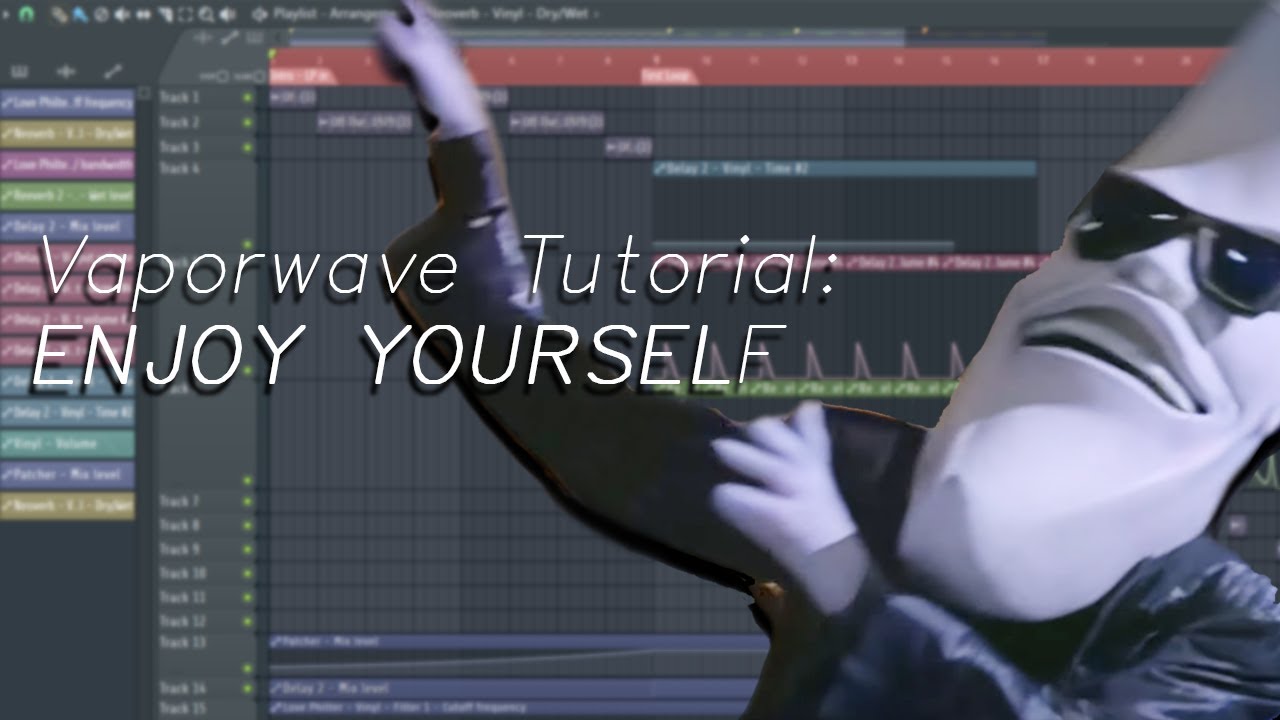 Vaporwave Tutorial:  Enjoy Yourself by Saint Pepsi