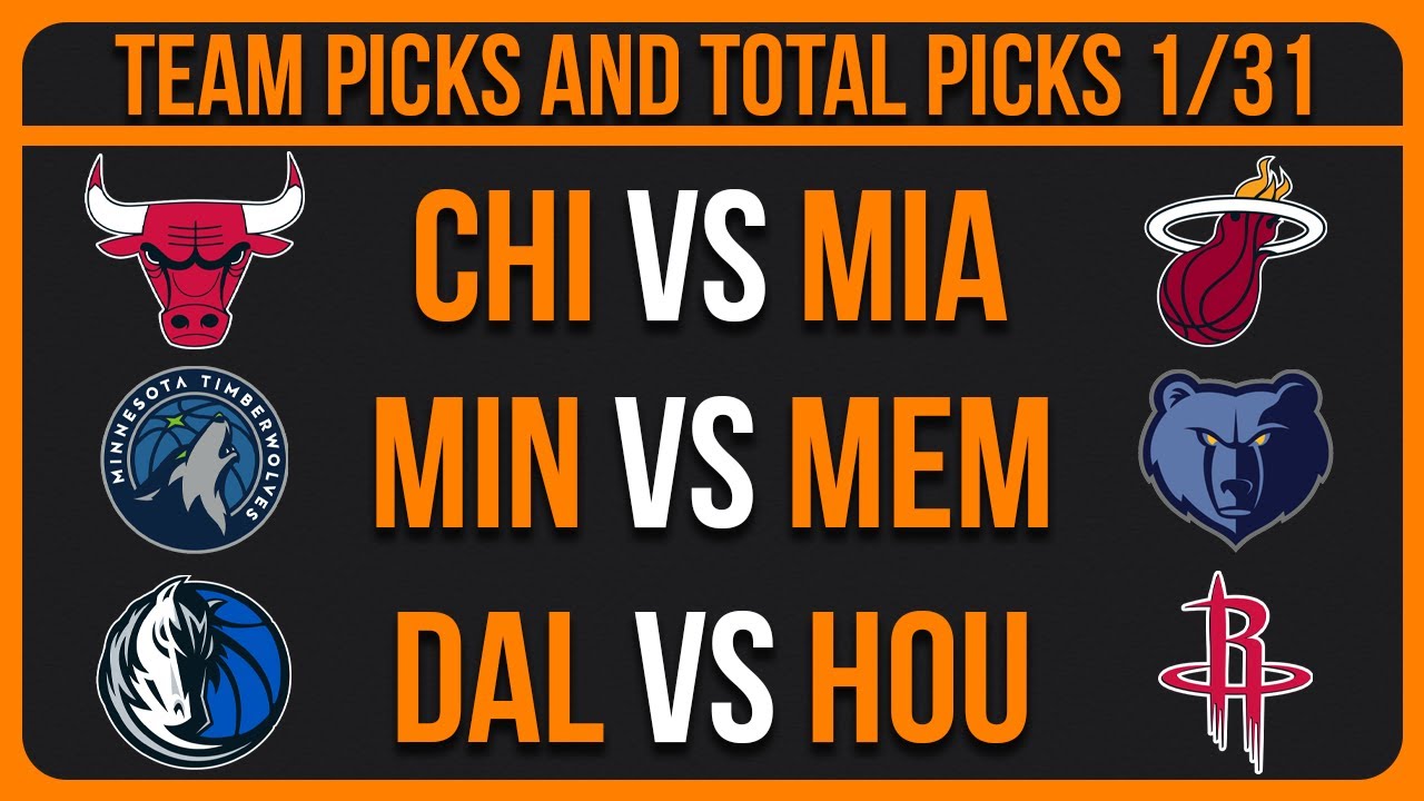 NBA Picks Today 1/31/26 NBA Picks and Predictions NBA Bets Today