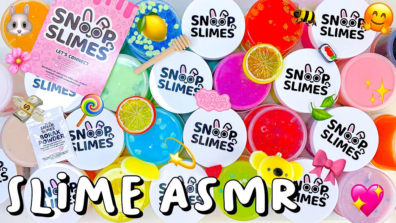 $450 Snoop Slimes Collection ASMR 🎀 Satisfying ASMR Compilation