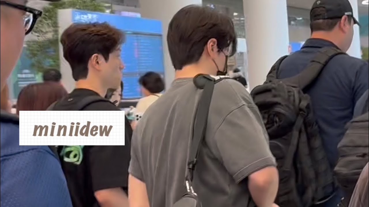 이준혁 마닐라 - 인천 입국 ICN LeeJunHyuk 063025