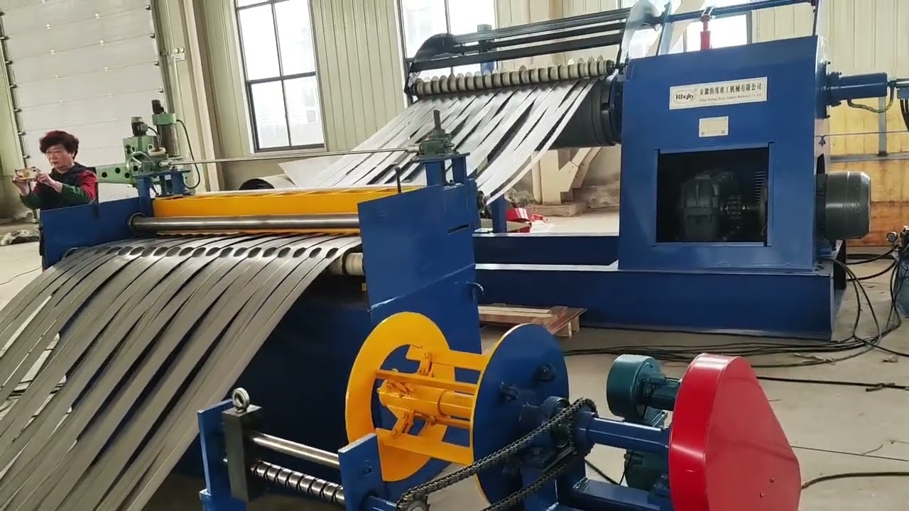 Rbqlty Coil Steel Cutting Line/Slitting Line Machine