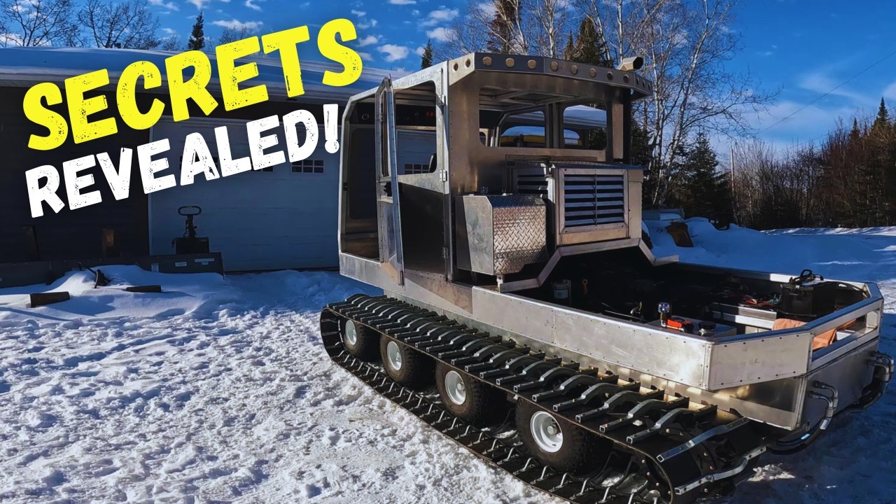 Inside the Most AGRESSIVE DIY Snowcat Build
