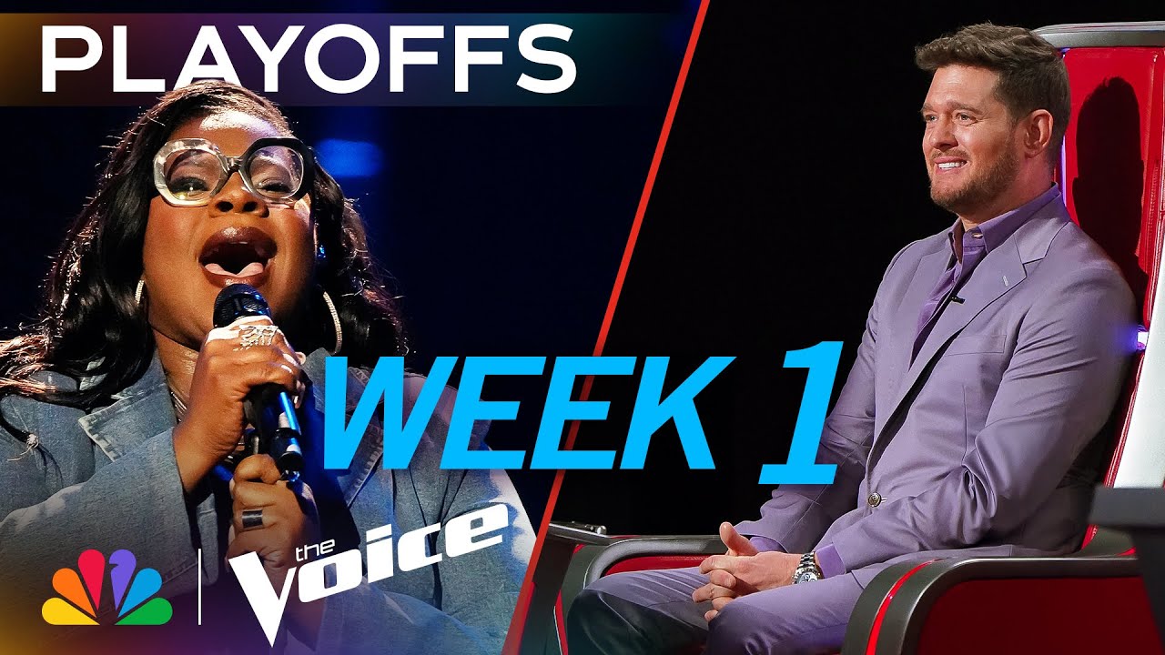 Must-See Playoffs Performances from Teams Reba and Bubl&eacute; | The Voice | NBC