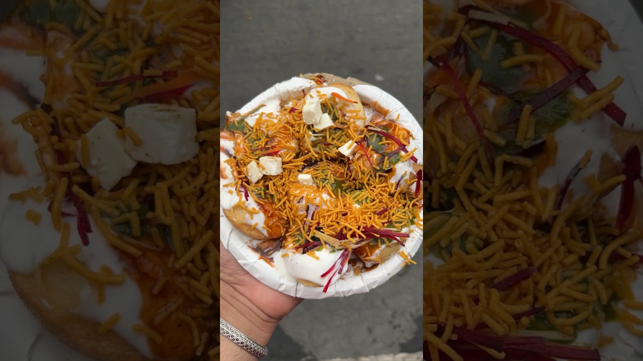 Golgappa Chaat 😋 || Delhi Street Food ❤️ #shorts #chaat #foodvideo
