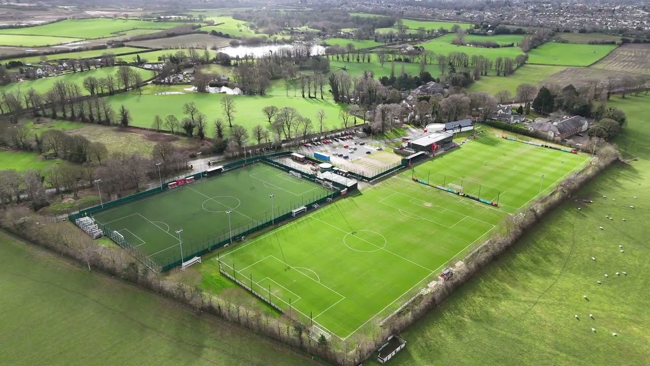 Wrexham AFC training facilities at Colliers Park, @WxmAFCofficial