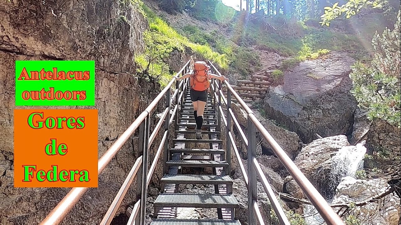 Gores de Federa - Fra cascate e ponticelli a Cortina d'Ampezzo, con variante adrenalinica