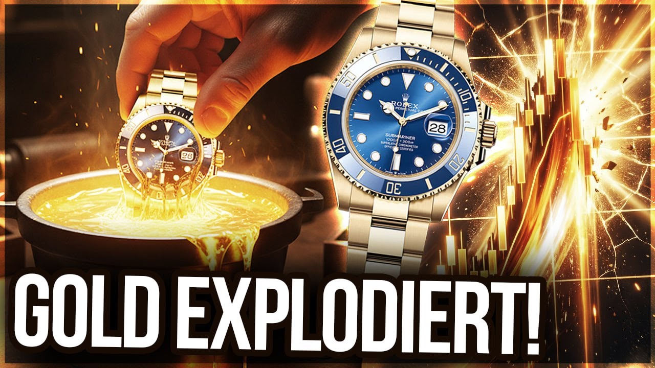 GOLD-ROLEX jetzt EINSCHMELZEN? 🤔 Goldpreis PROGNOSE 2026! 📈💥