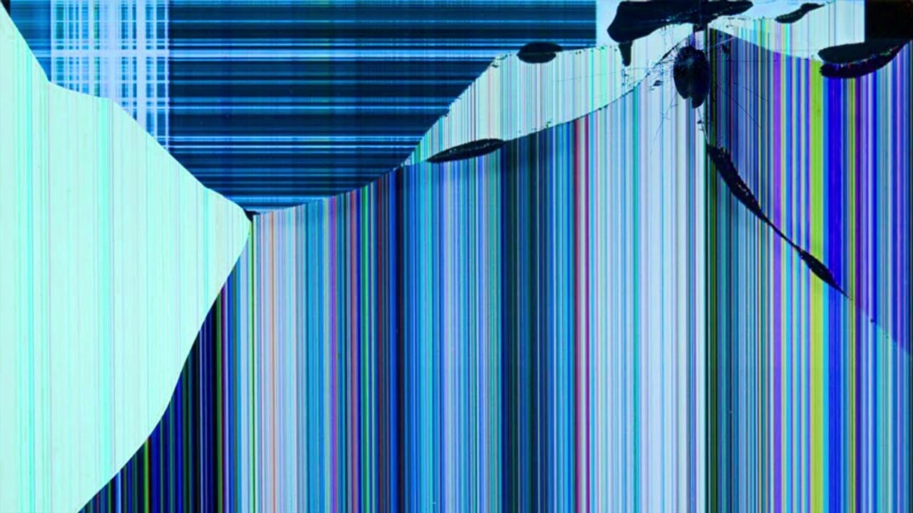 Ecran cass&eacute; pour TikTok / Broken screen for TikTok