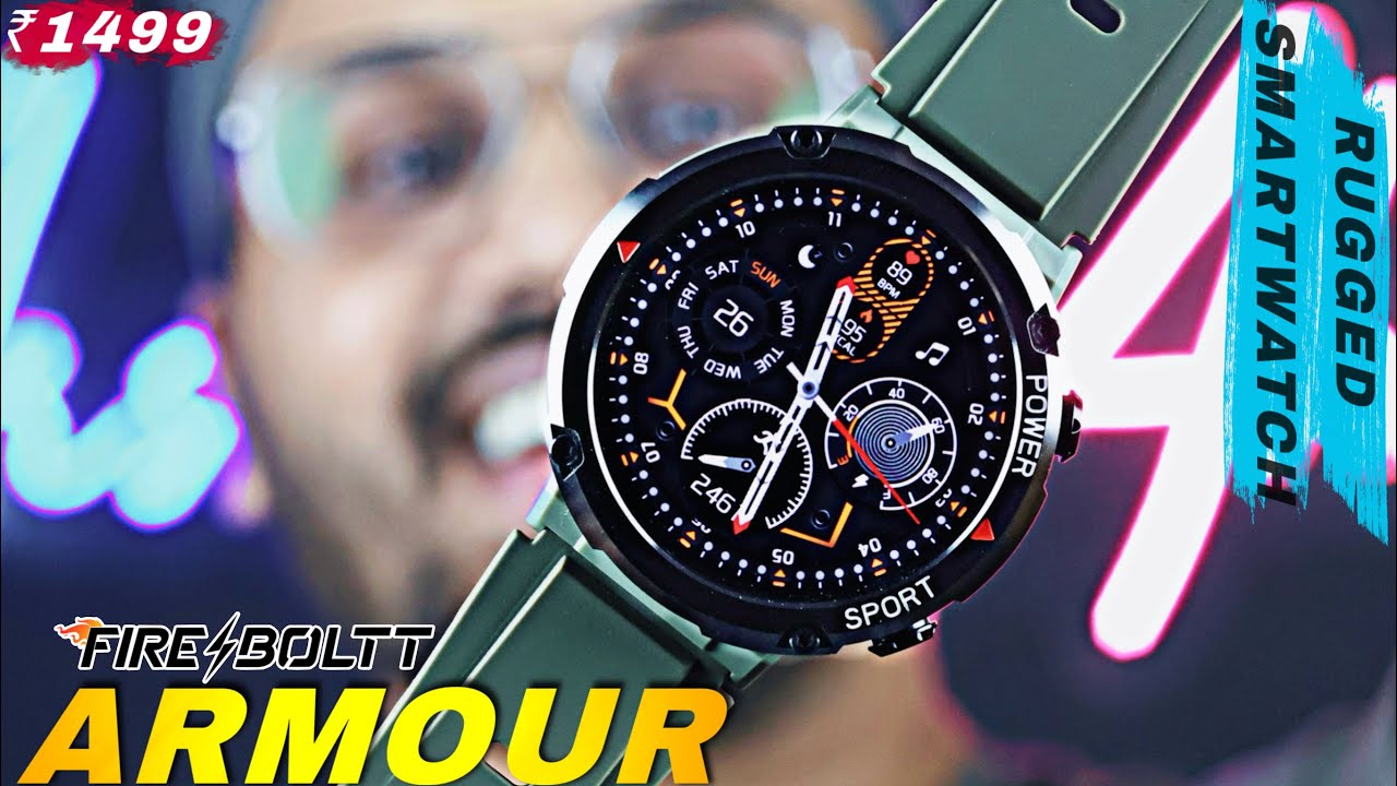World's Most Durable Budget Smartwatch || Fire Boltt Armour - Review || Best Smartwatch Under 1500