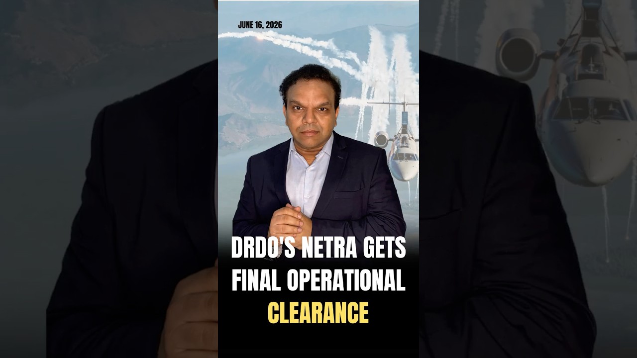 DRDO's Netra Gets Final Operational Clearance #india #drdo #awacs #makeinindia #indianarmy #army