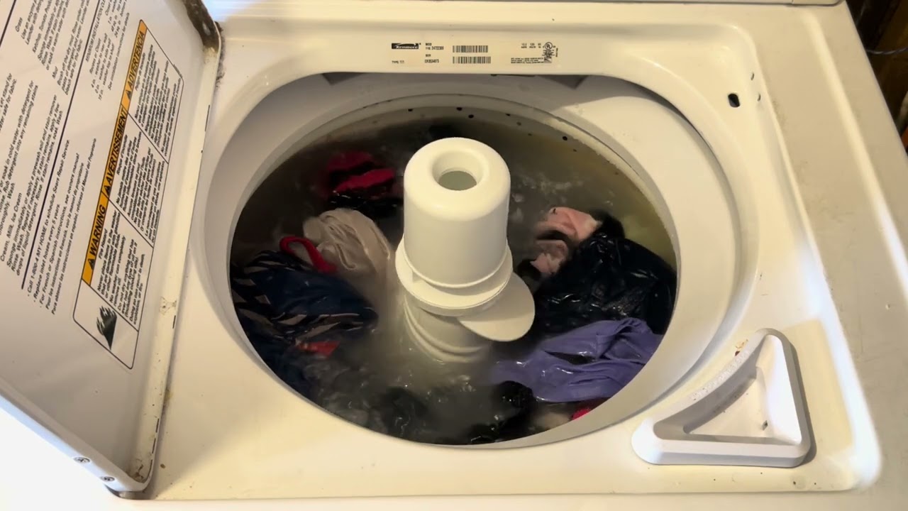 Kenmore 70 Series Washer: Full Heavy Duty Load