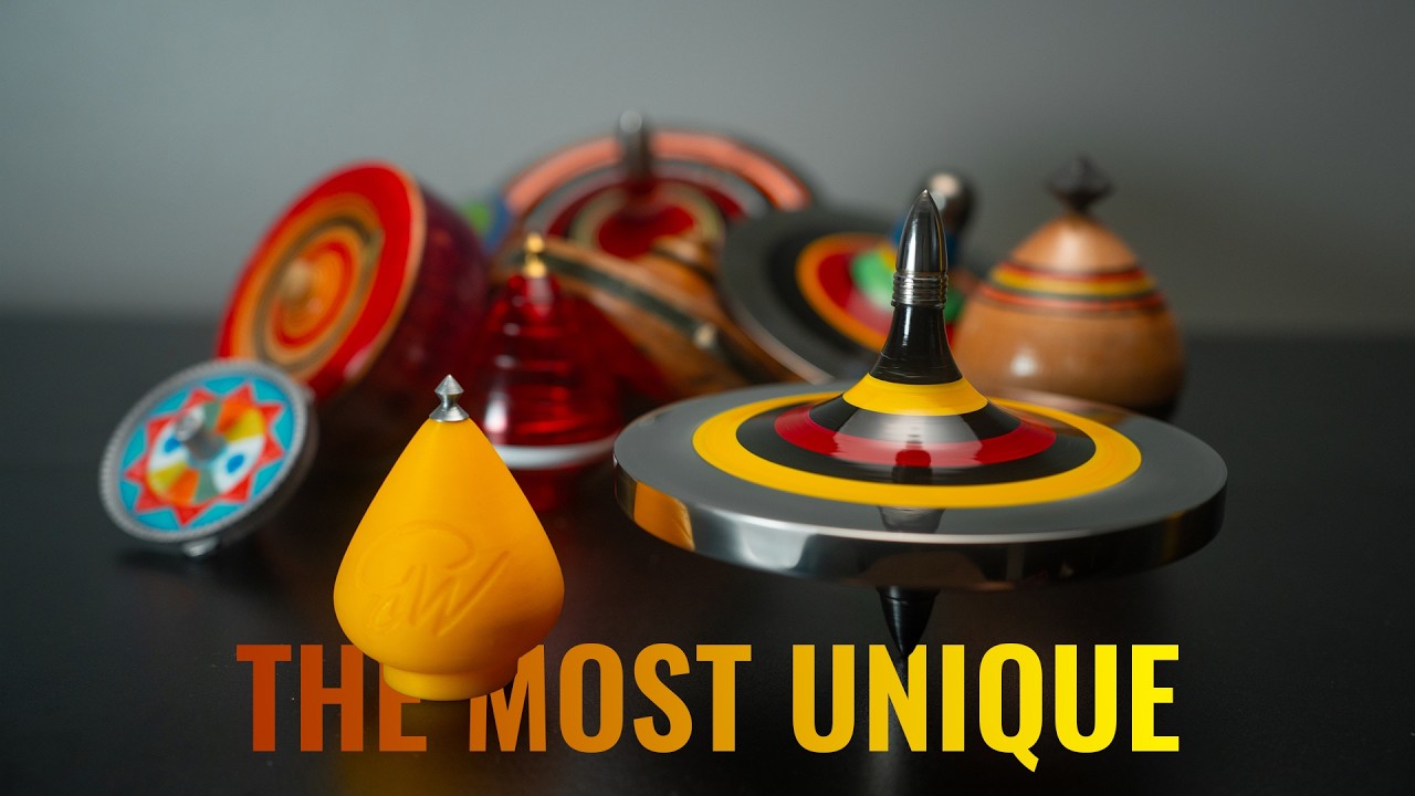 100 Crazy Spin Tops You’ve Never Seen Before!