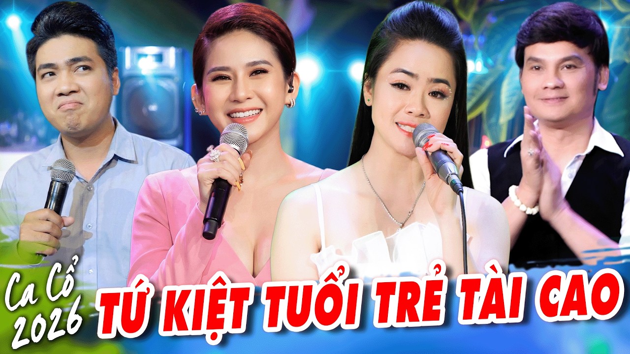 Phê Bá Cháy! Tứ Kiệt Tài Cao CA CỔ CẢI LƯƠNG HƠI DÀI🔥Hồng Mảnh, Nhật Khánh Ca Cổ Hơi Dài🔥Ca Cổ Hay