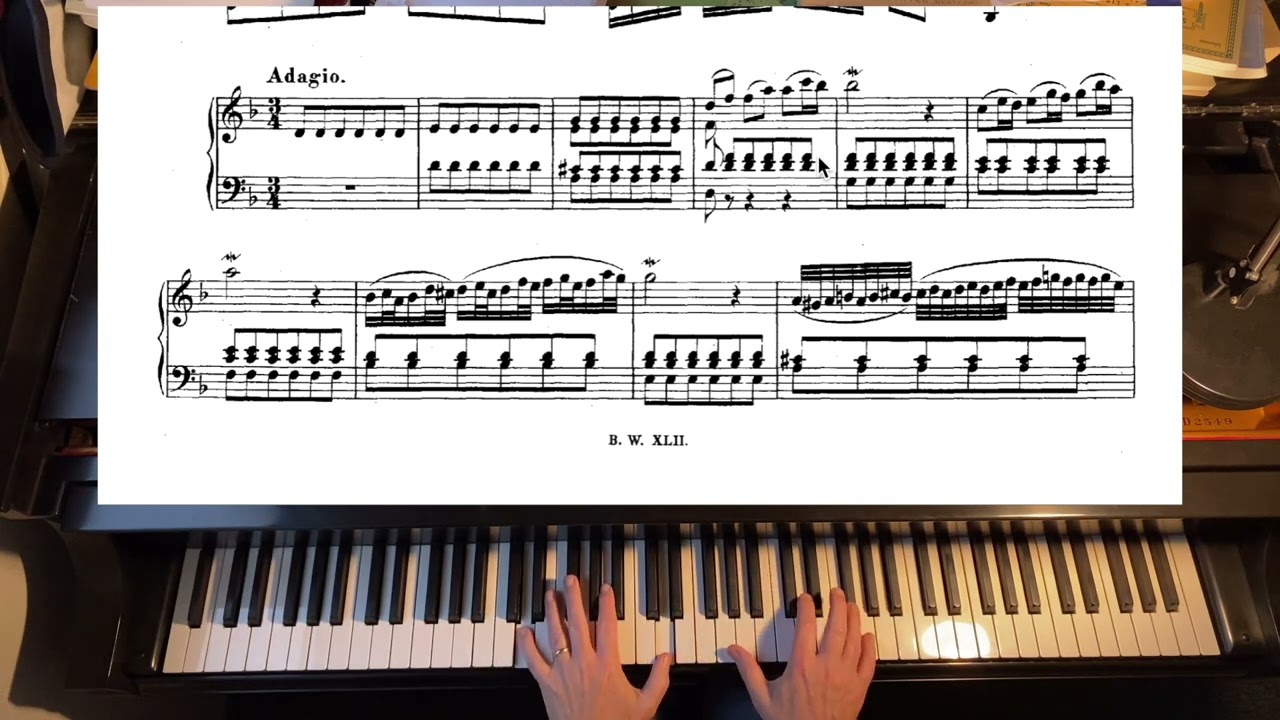 Melodic Sound in the Marcello-Bach Adagio