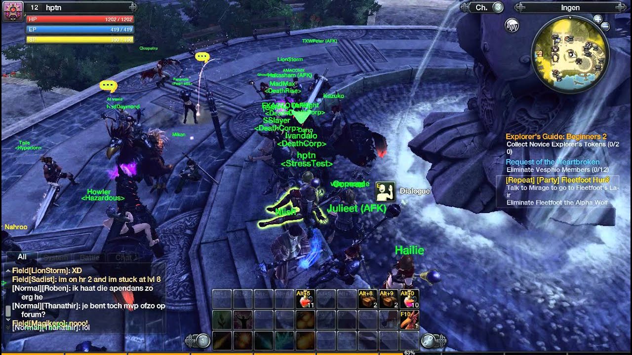 RaiderZ StressTest Last time