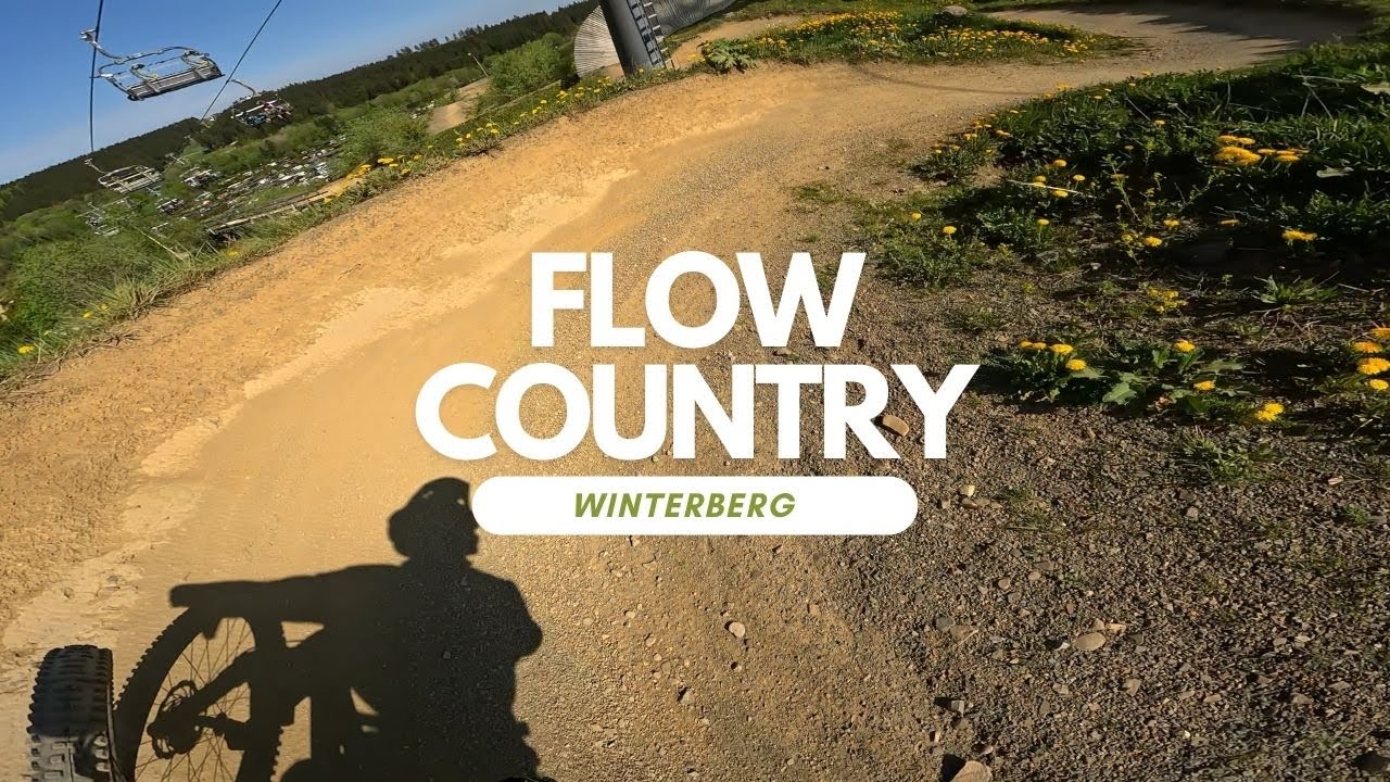 Flow Country Trail 🔵 Flow Line Bikepark Winterberg Full Run POV RAW