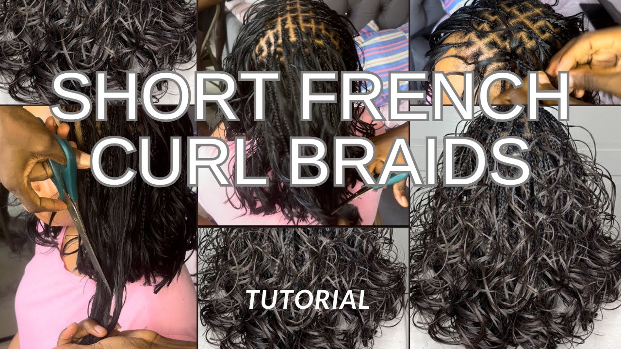 How to Do Short French Curl Braids ✨ | Easy Boho, Knotless, & Beginner Friendly!