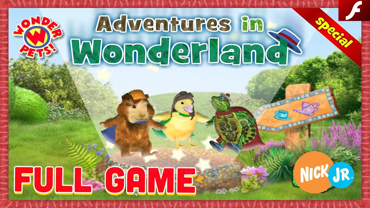 Wonder Pets!™: Adventures in Wonderland (Flash) - Nick Jr. Games
