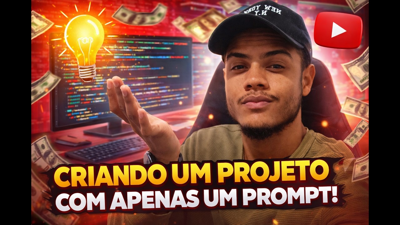 Criei um projeto com apenas um prompet no Lovable!