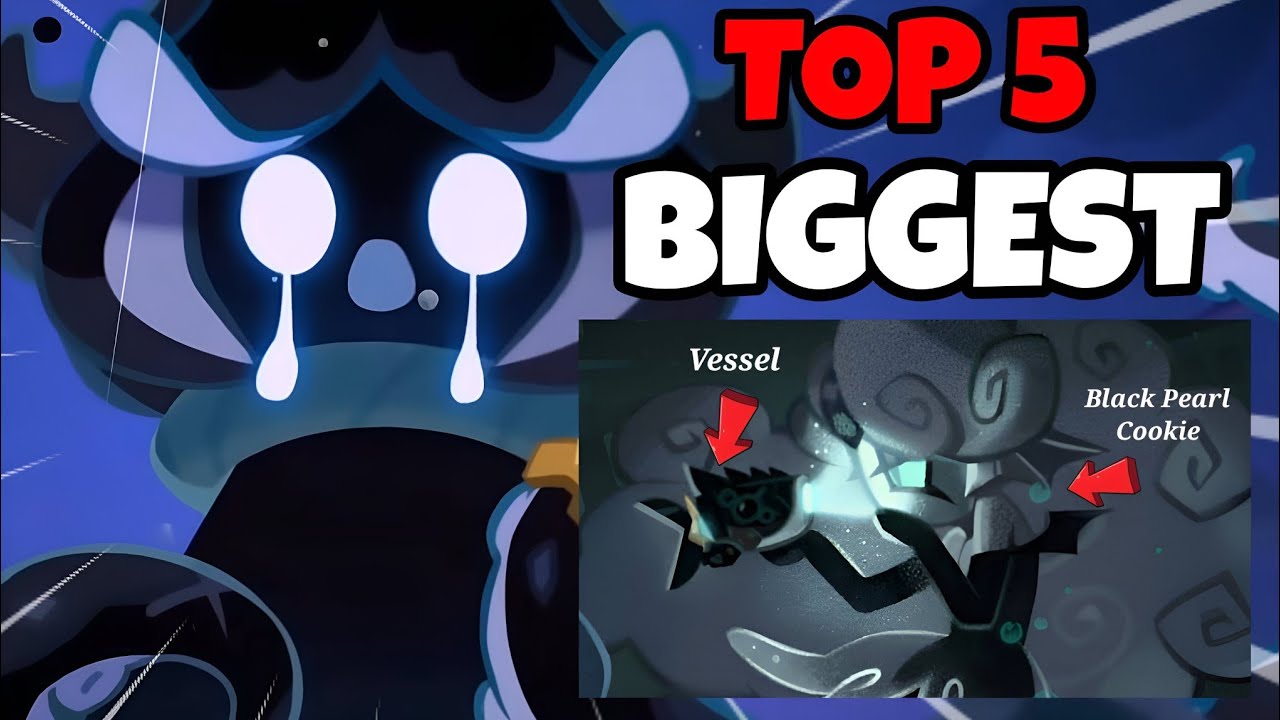 TOP 5 BIGGEST COOKIES in CRK I COOKIE RUN KINGDOM